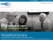 Tablet Screenshot of mmo-accountants.co.uk